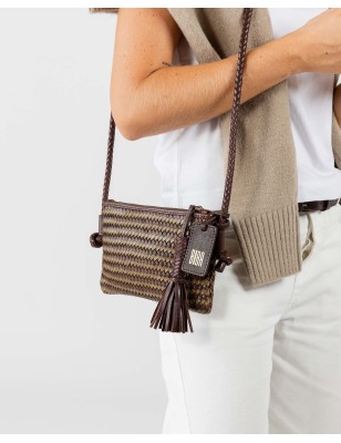 Leather cross bag BIBA Perkins