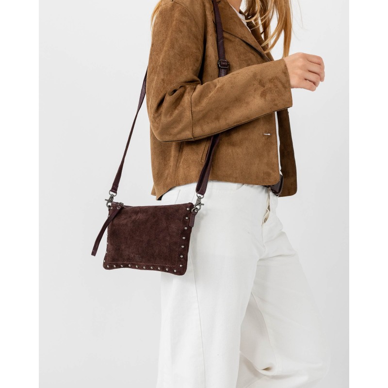 Leather cross bag BIBA Perry