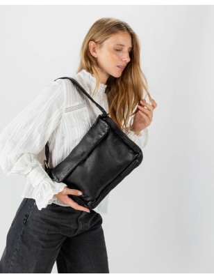 Bolso de hombro BIBA Rex de piel