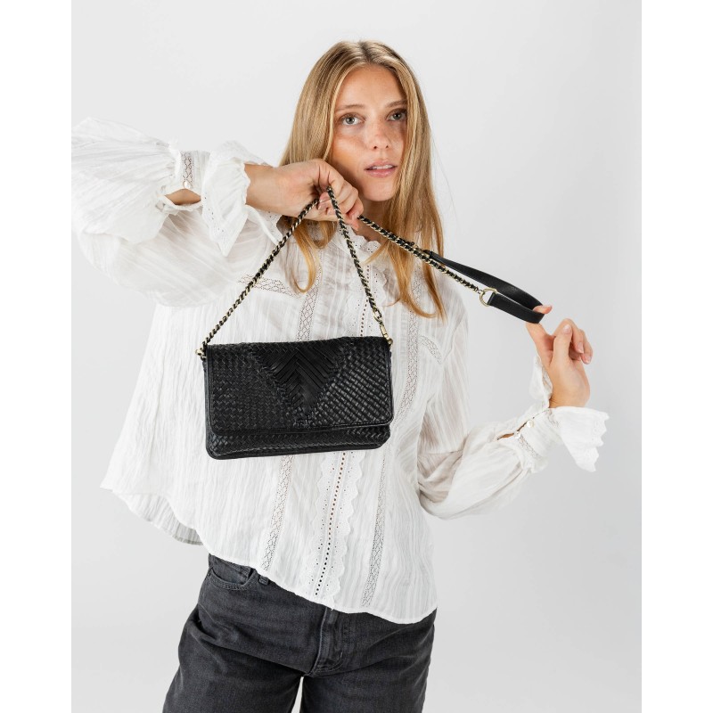 Leather cross bag BIBA Romeo