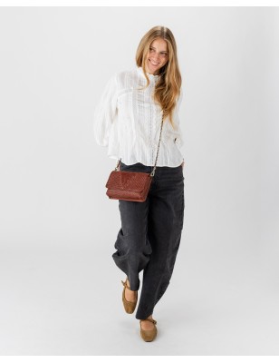 Leather cross bag BIBA Romeo