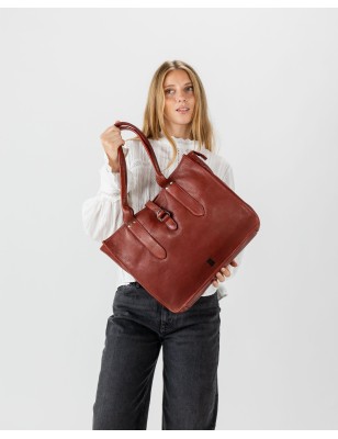 Leather shoulder bag BIBA Rushville