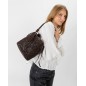 Leather shoulder bag BIBA Selma