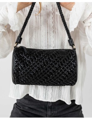 Leather shoulder bag BIBA Selma