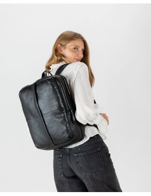 Mochila BIBA Turtle de piel
