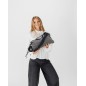 Leather shoulder bag BIBA Valmy