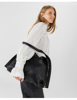 Leather shoulder bag BIBA Vienna