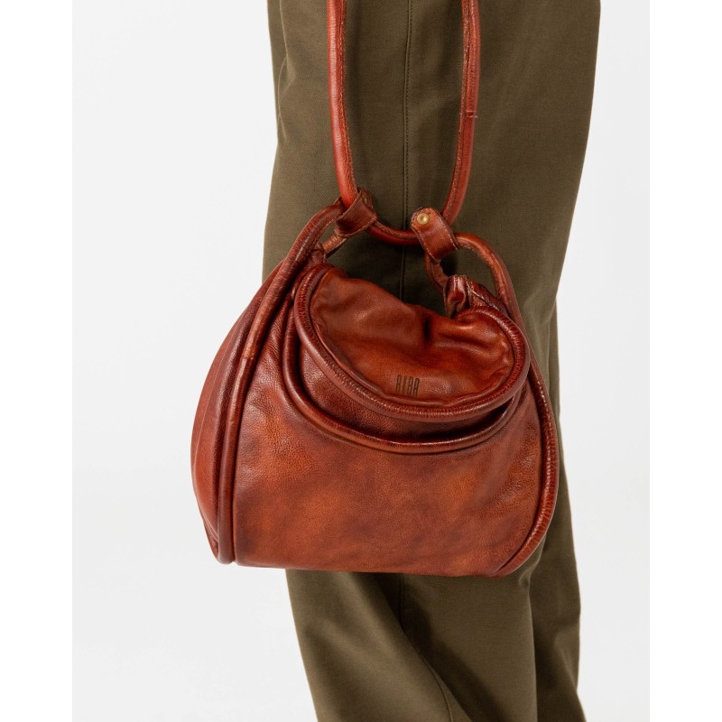 Bolso de hombro BIBA Yale de piel