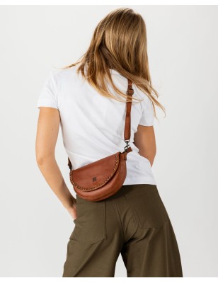 Leather cross bag BIBA Yampa