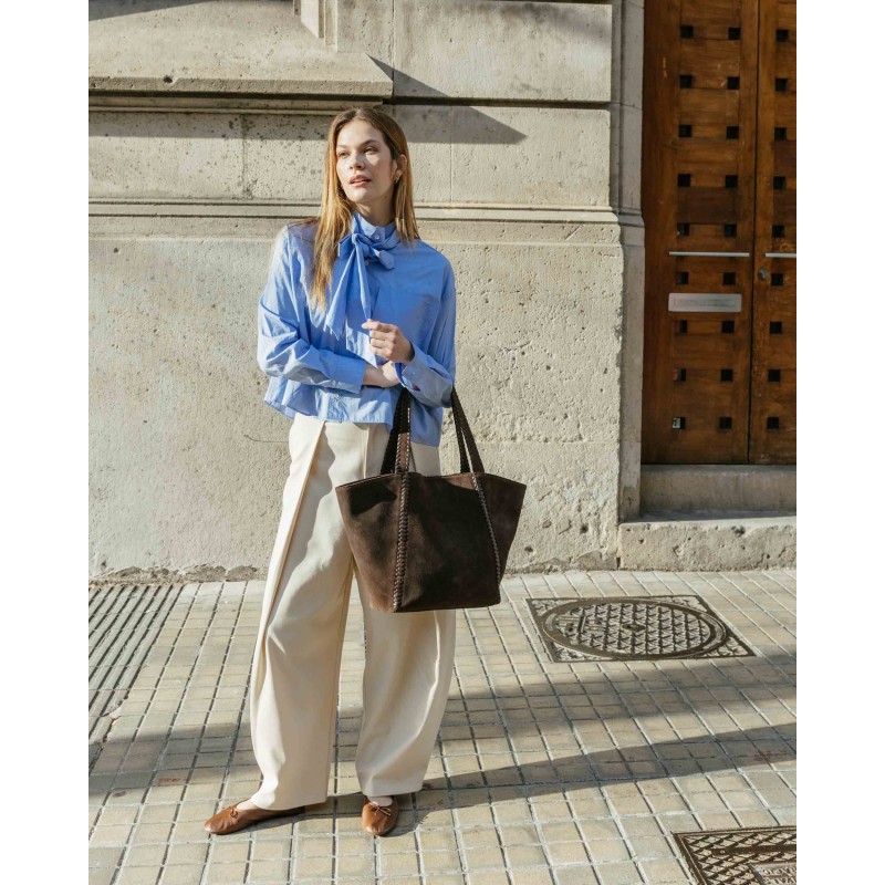 Bolso de hombro BIBA Narrows de piel