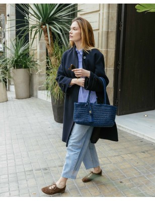 BIBA Perkins Baguette leather shoulder bag