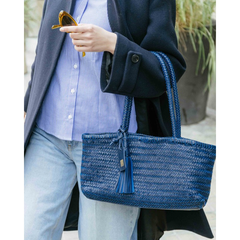 BIBA Perkins Baguette leather shoulder bag