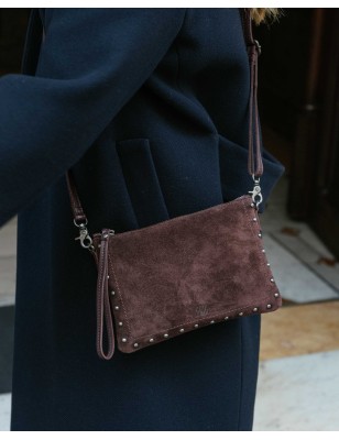 Leather cross bag BIBA Perry