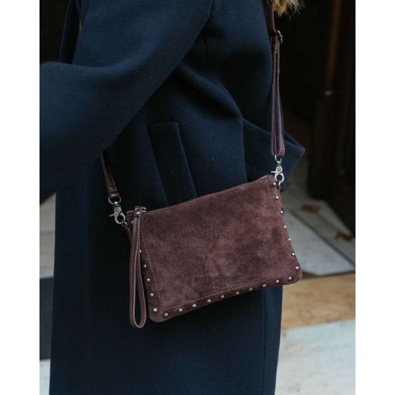 Leather cross bag BIBA Perry