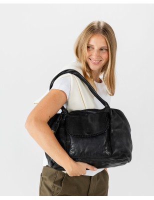 Bolso de hombro BIBA Winona de piel
