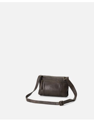 Leather cross bag BIBA Boston