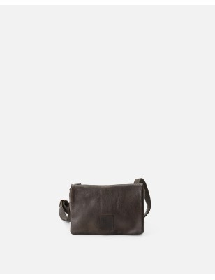 Leather cross bag BIBA Boston