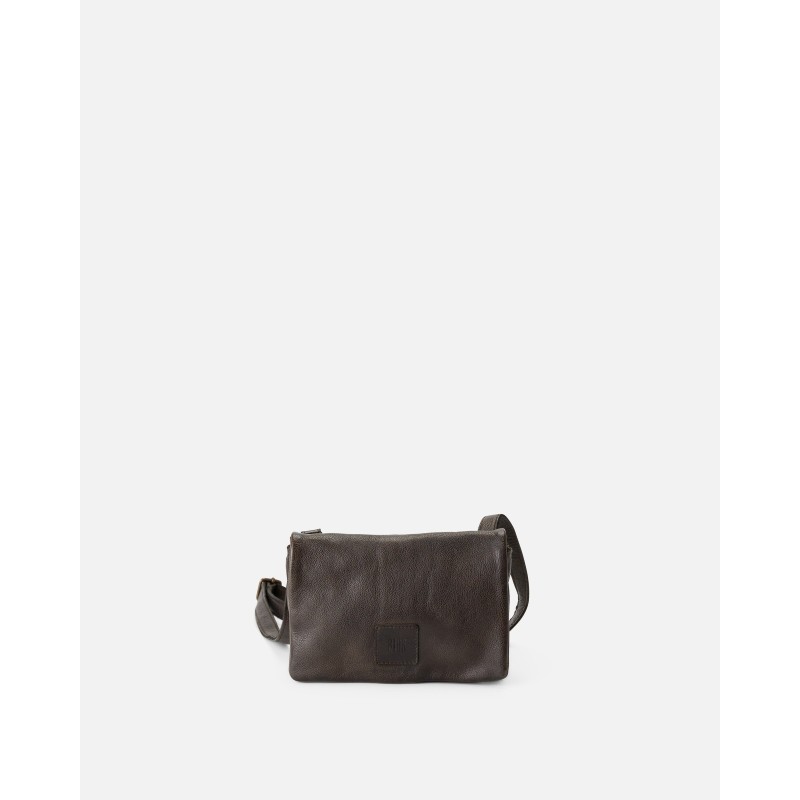 Leather cross bag BIBA Boston