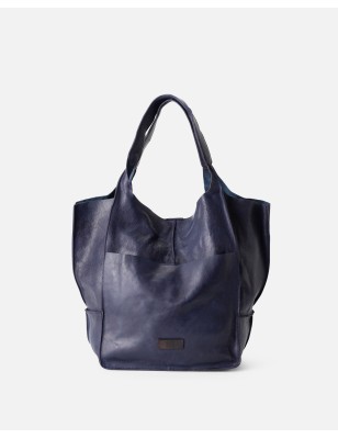 Leather shoulder bag BIBA Homer