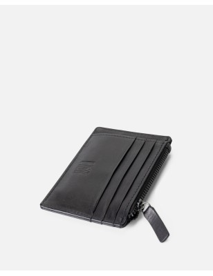 Bitlleter de pell Howell Negre | BIBA Shops