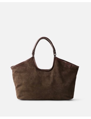Leather shoulder bag BIBA Latah