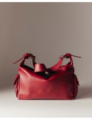 Leather shoulder bag BIBA Imlay