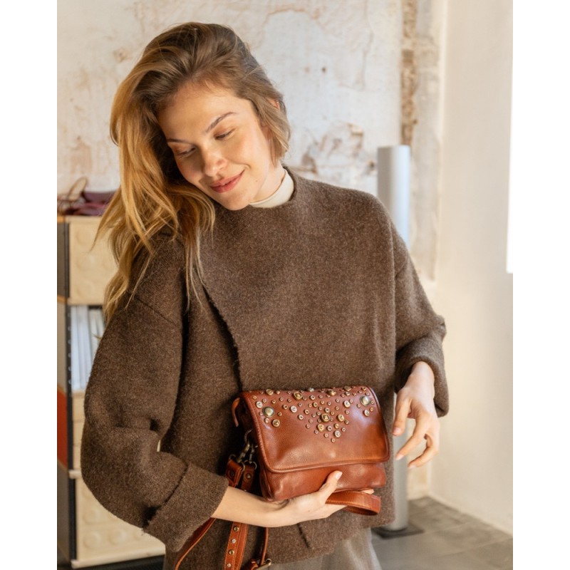 Leather cross bag BIBA Bunn