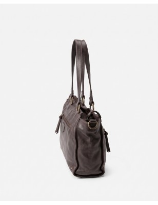 Leather shoulder bag BIBA Alaska