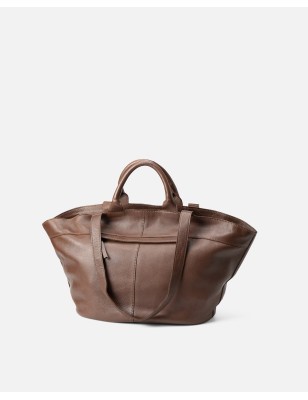 Leather shoulder bag BIBA Lewisburg Bricks