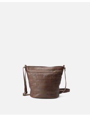 Bandolera BIBA Lewisburg Bricks de piel