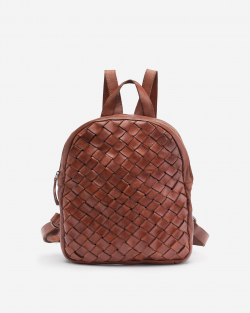 Leather backpack BIBA...