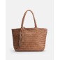 Leather shoulder bag BIBA Perkins