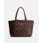 Leather shoulder bag BIBA Perkins