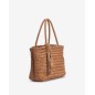 Leather shoulder bag BIBA Perkins