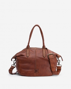 Leather shoulder bag BIBA...