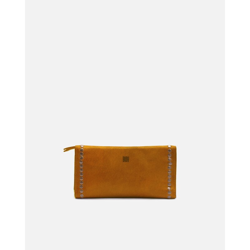 Leather wallet Portland Black | BIBA Shops