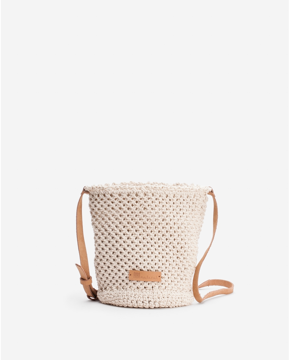 Cra-wallonieShops | Biba Biba Woven Bucket Bag | Second Hand Hermès Eiffel  Bags