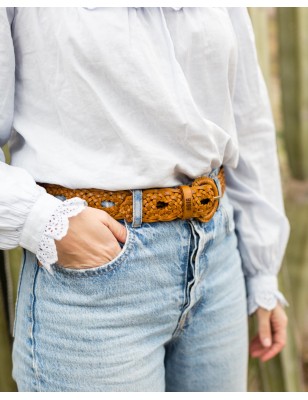 Leather belt BIBA Gila