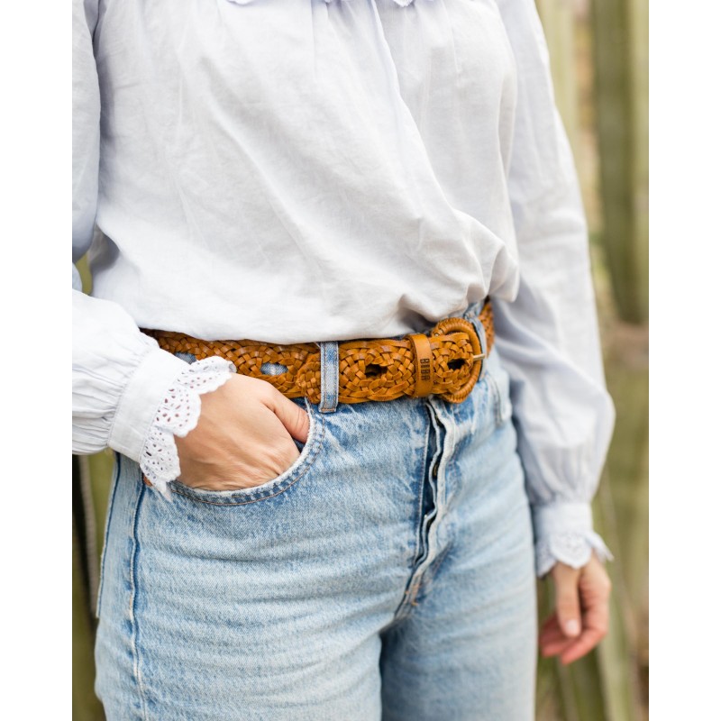 Leather belt BIBA Gila