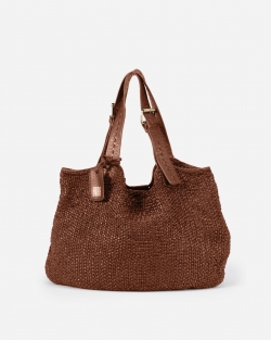 Leather shoulder bag BIBA...