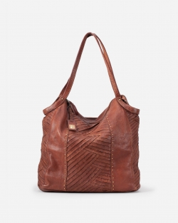 Leather shoulder bag BIBA...