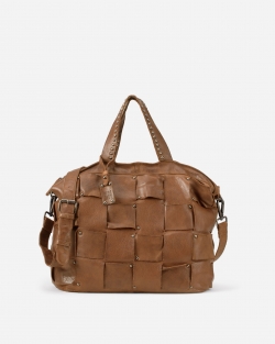 Leather handbag BIBA Troy