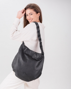 Leather shoulder bag BIBA...