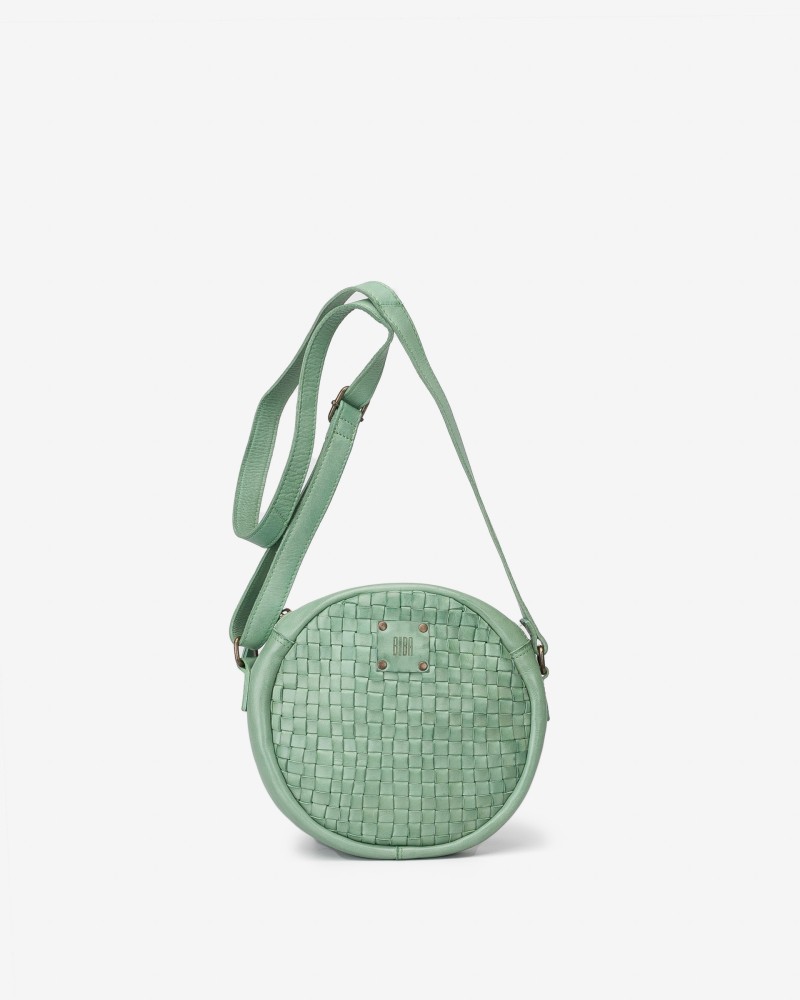 Leather cross bag Kansas Black | BIBA Shops