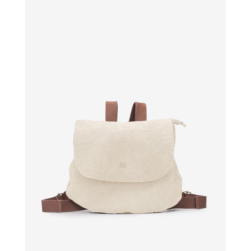 Motxilla de pell Arlee Crema | BIBA Shops