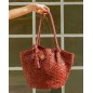 Leather shoulder bag BIBA Alloway