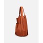 Leather shoulder bag BIBA Homer
