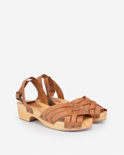 Leather clog BIBA Venice