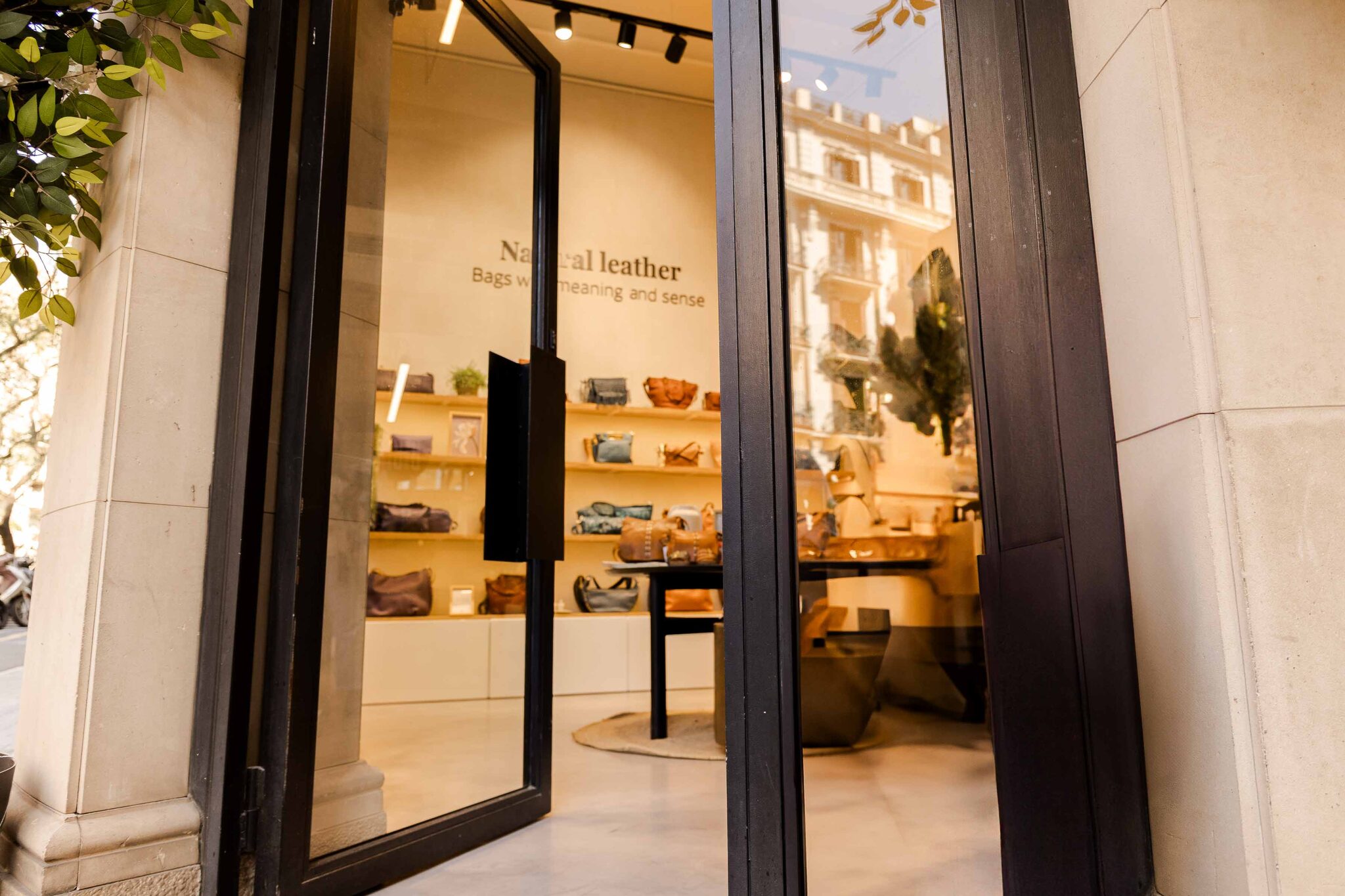 BIBA store — Natural leather